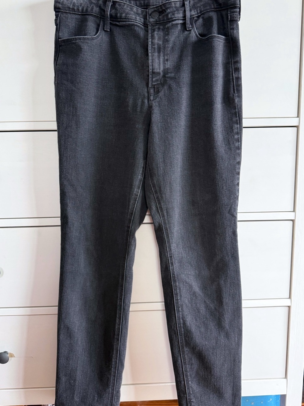 Old Navy Charcoal Grey Straight Leg Jeans – Women's Size 10